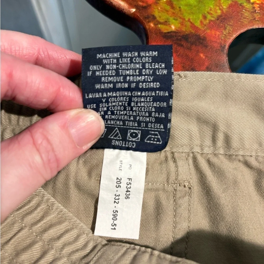 Source Unknown Tan Cargo Shorts Relaxed Fit